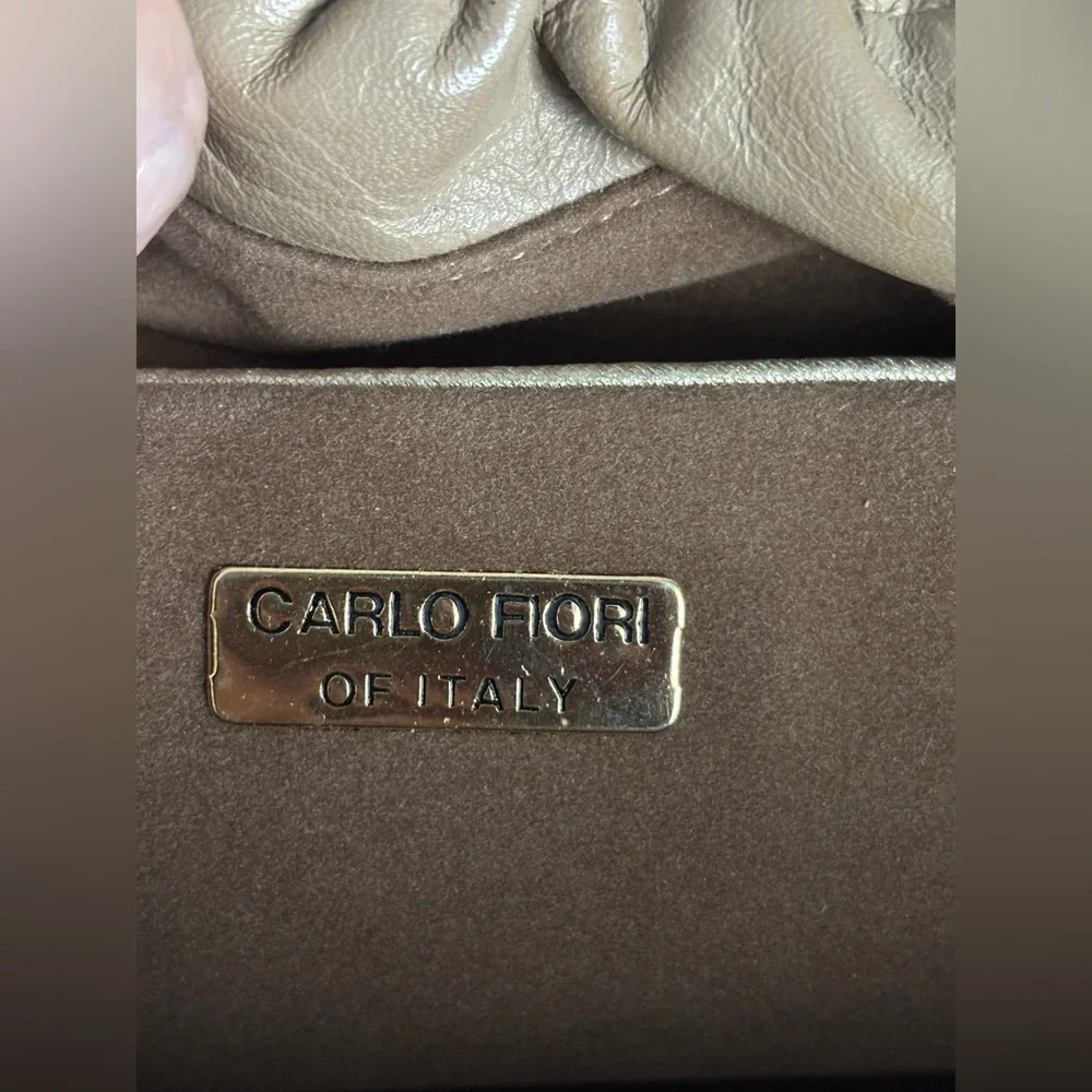 Vintage 1980’s Carlo Fiori Leather Bag - Picture 10 of 17